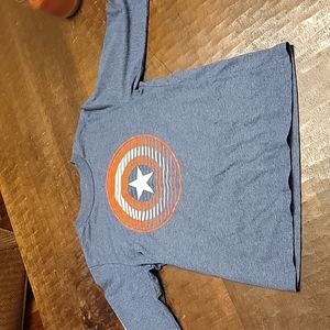 Marvel Captain America Youth Small long sleeved shirt